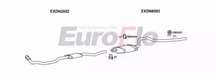 Система выпуска ОГ EuroFlo DNSUN14 3001